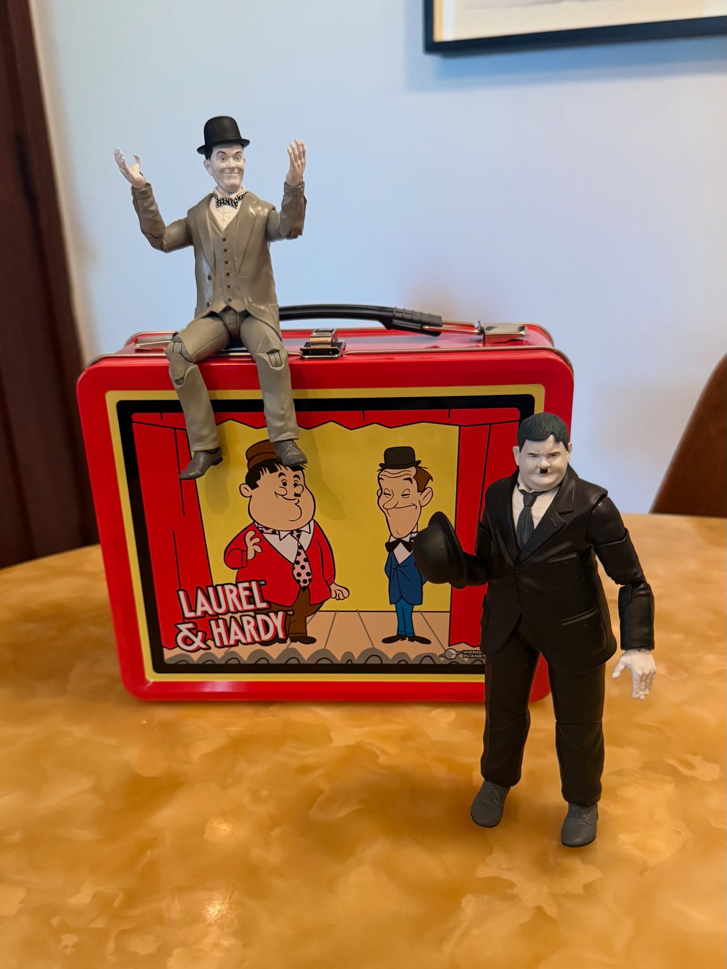 Laurel and Hardy Tin Retro Lunchbox