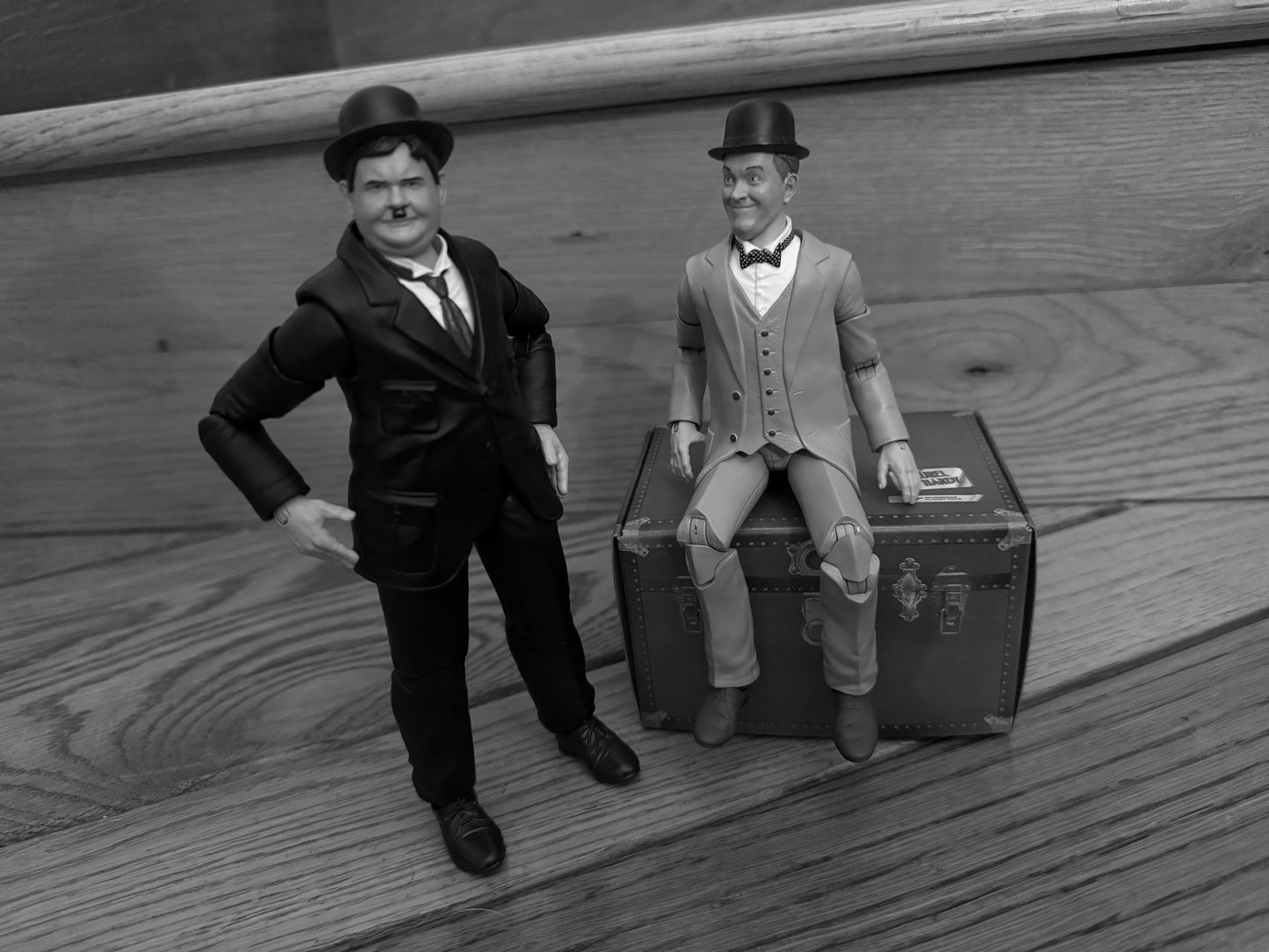 Laurel and Hardy Accessory Set B&W