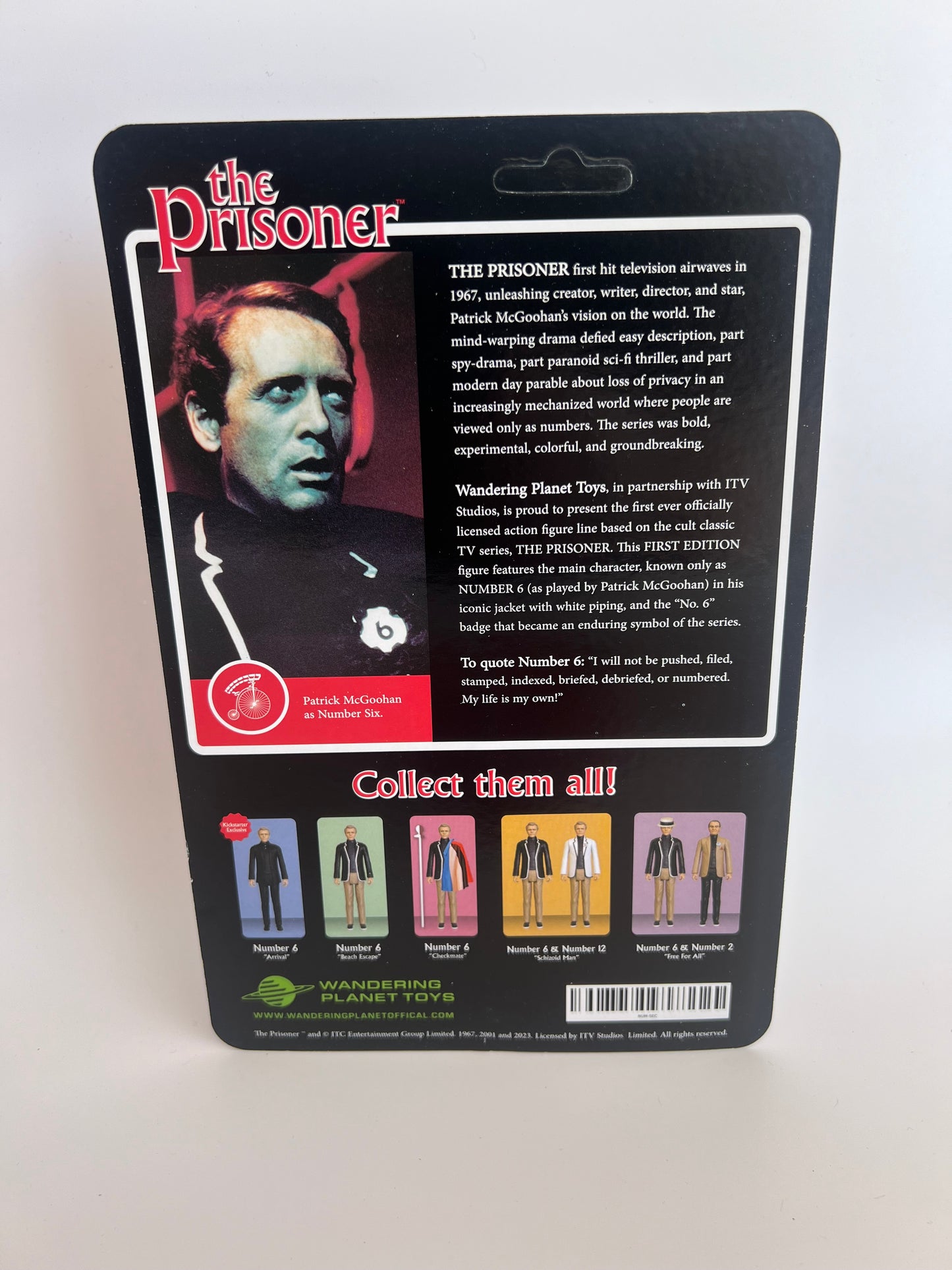 THE PRISONER WAVE 2 - Second Edition Number 6 Figure