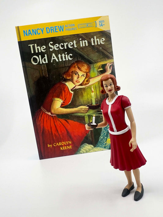 NANCY DREW - Secret of the Old Attic Book-Box Collectible Figure