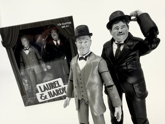 Laurel and Hardy boxed B&W set