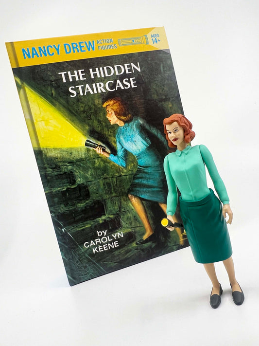 NANCY DREW - Hidden Staircase Book-Box Collectible Figure