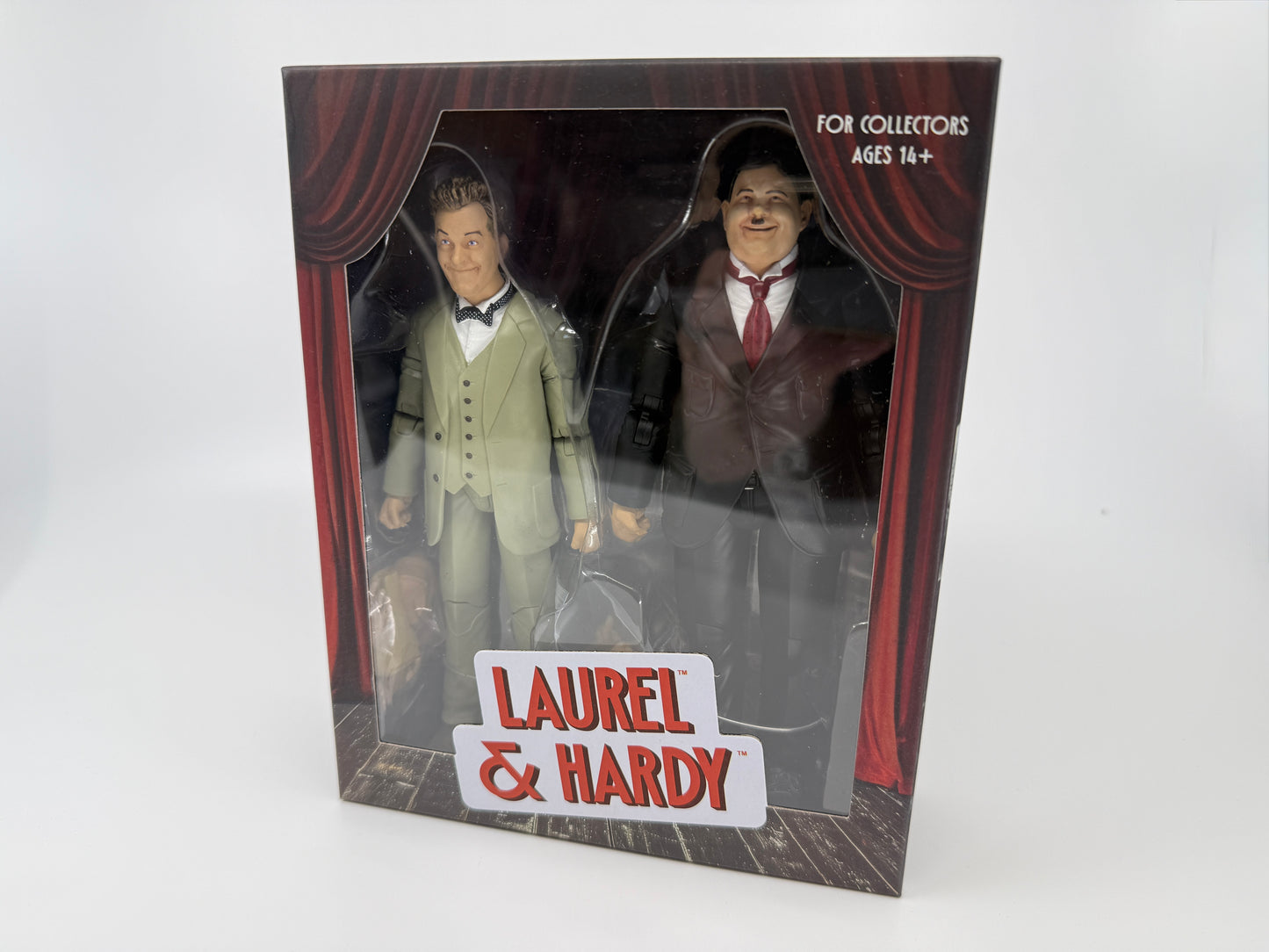 Laurel and Hardy boxed COLOR set